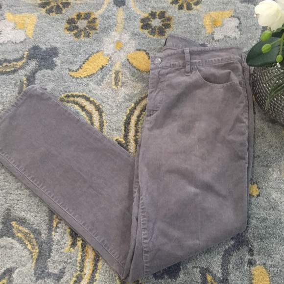 Talbots Flawless Corduroy Gray Pants - Picture 2 of 4